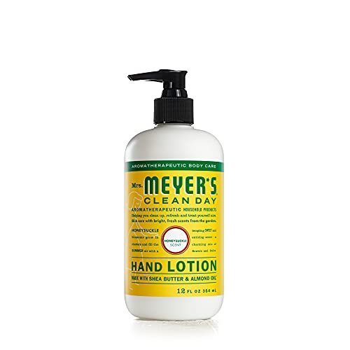 Mrs. Meyer's Clean Day Hand Lotion for Dry Hands, Non-Greasy Moisturizer with Essential Oils, Honeysuckle, 12 oz - görsel 2