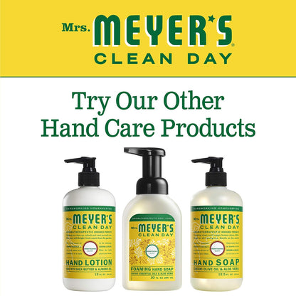 Mrs. Meyer's Clean Day Hand Lotion for Dry Hands, Non-Greasy Moisturizer with Essential Oils, Honeysuckle, 12 oz