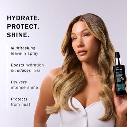 TRUSS Amino Heat Protection Spray for Hair - Anti Frizz Leave In Hair Spray - Infused with Essential Oils to Hydrate & Replenish Amino Acids - Color Safe Heat Protectant & Detangler (7.61 oz) Avelisse