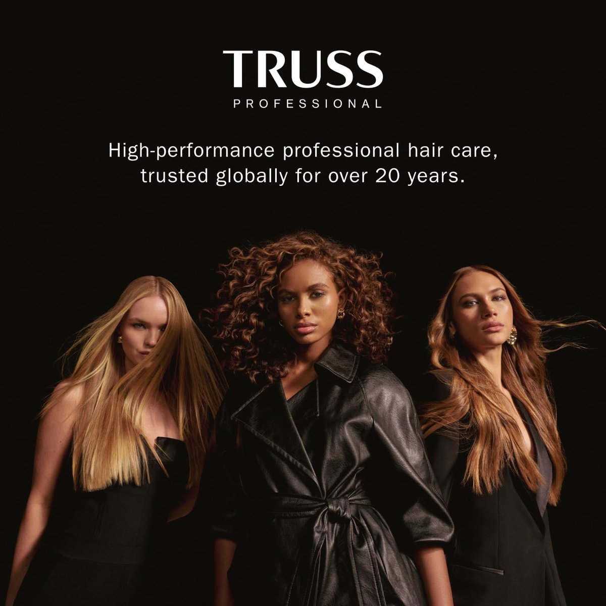 TRUSS Amino Heat Protection Spray for Hair - Anti Frizz Leave In Hair Spray - Infused with Essential Oils to Hydrate & Replenish Amino Acids - Color Safe Heat Protectant & Detangler (7.61 oz) Avelisse