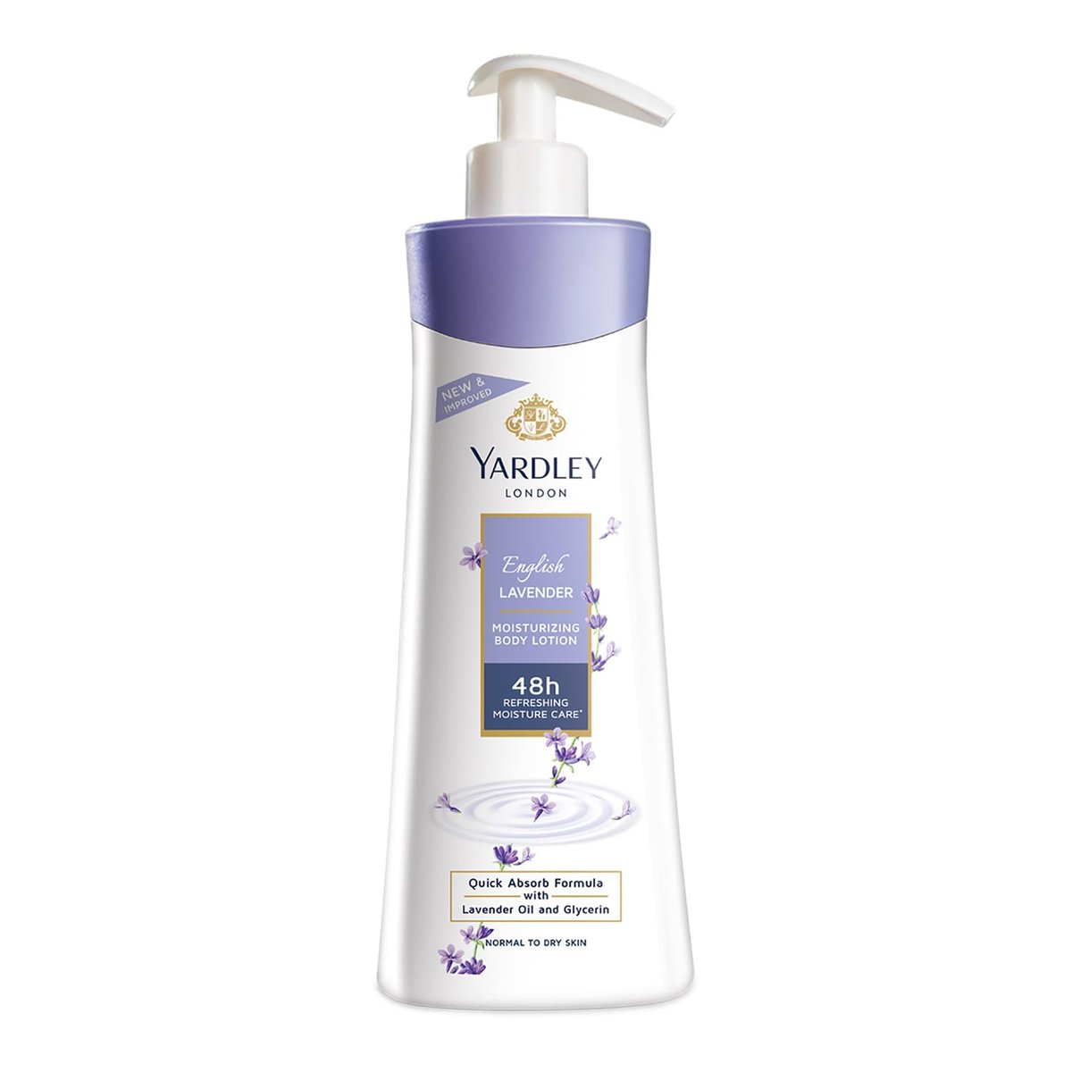 YARDLEY LONDON English Lavender Hand & Body Lotion for Women, 400ml - Nourishing Moisturizer for Dry Skin - görsel 1