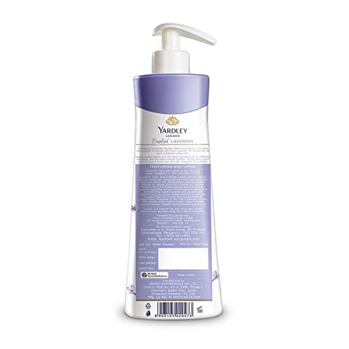 YARDLEY LONDON English Lavender Hand & Body Lotion for Women, 400ml - Nourishing Moisturizer for Dry Skin - görsel 6