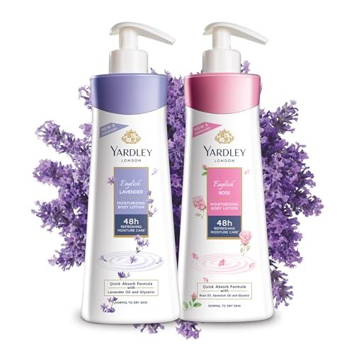 YARDLEY LONDON English Lavender Hand & Body Lotion for Women, 400ml - Nourishing Moisturizer for Dry Skin - görsel 16