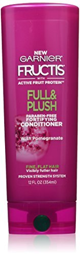 Garnier Fructis Full & Plush Conditioner for Fine Hair, 12 Fl Oz Avelisse