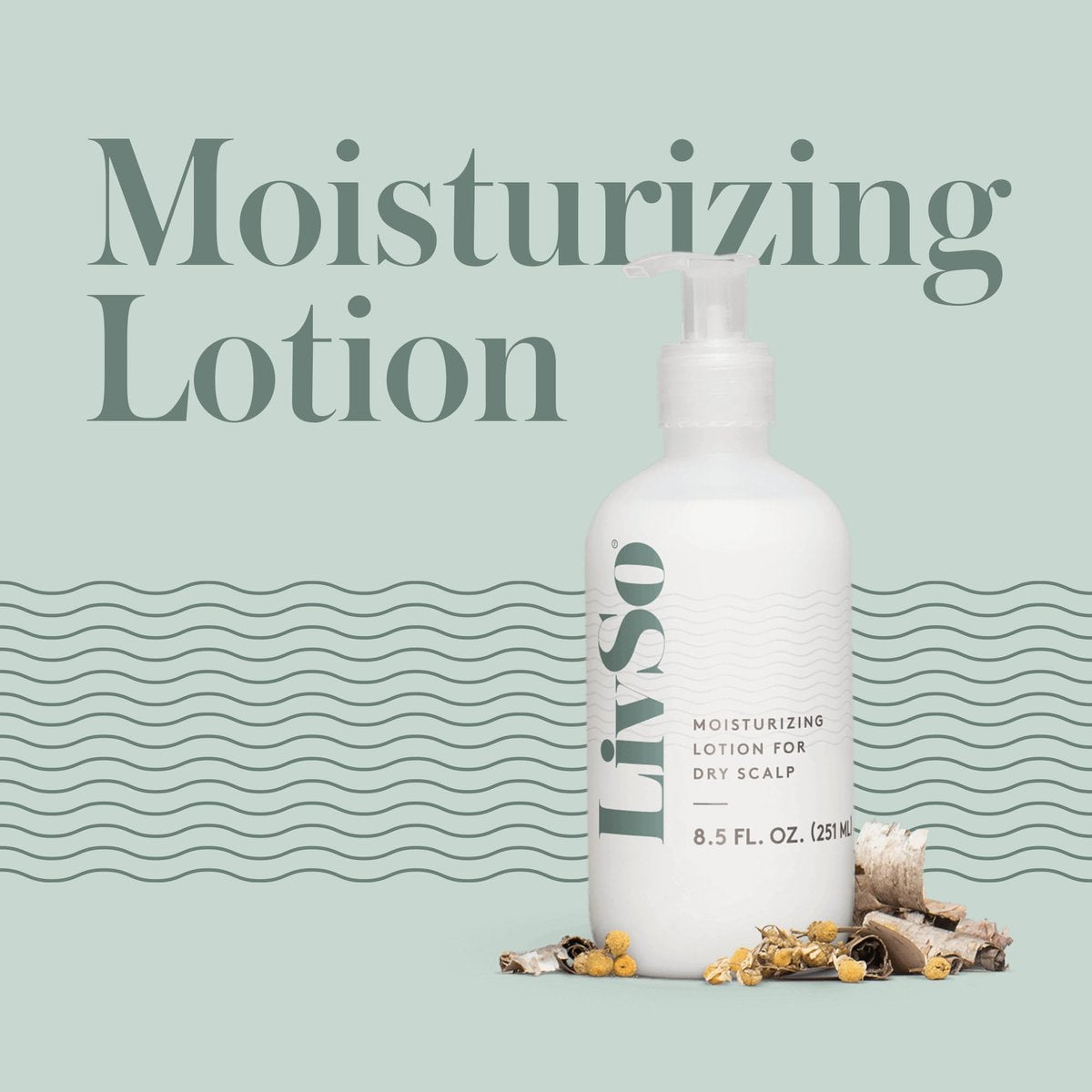 LivSo Moisturizing Scalp Lotion – Hydrating Hair & Scalp Care, Naturally Derived, 8.5 Fl Oz Avelisse