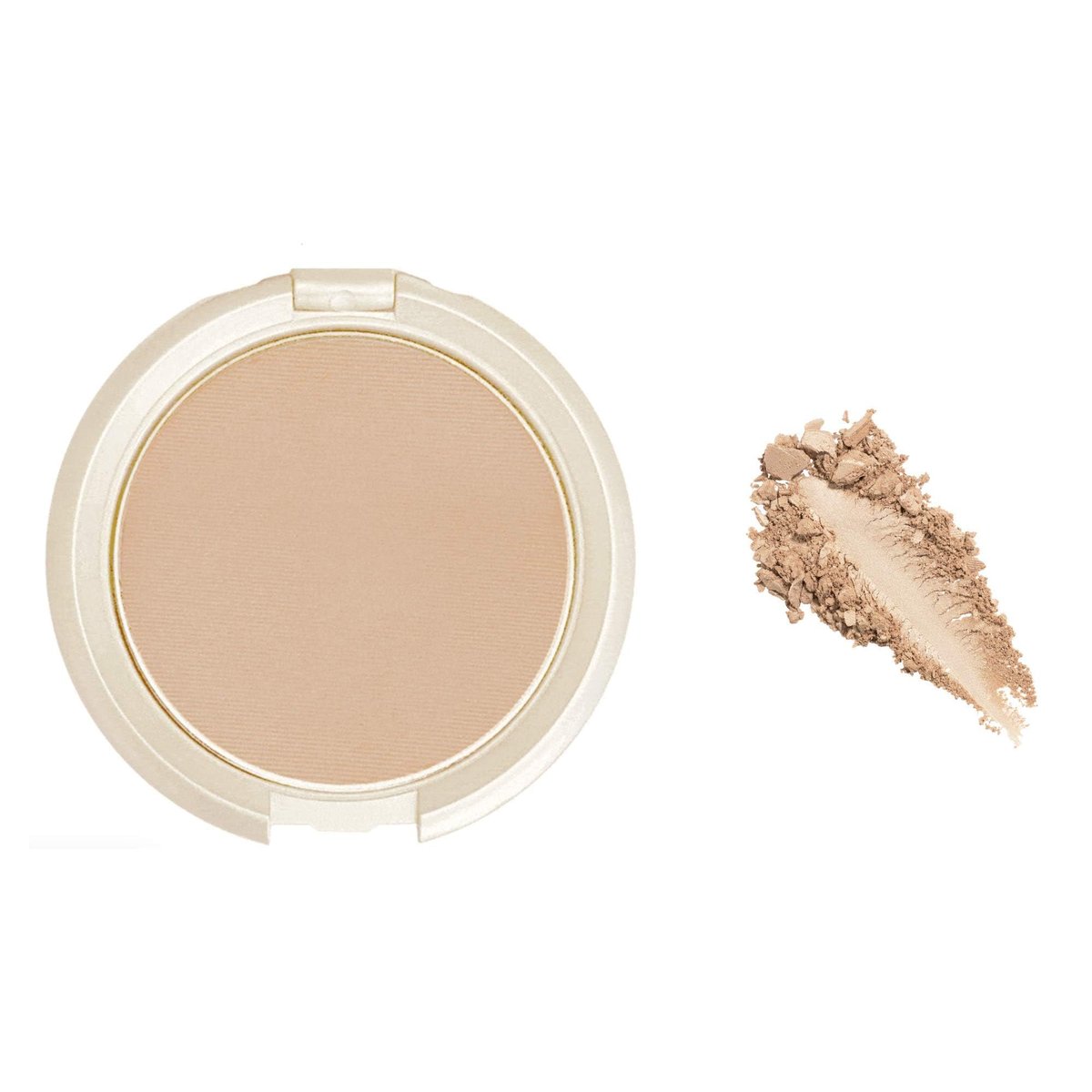 Elizabeth Mott Show Me Your Glow 2-in-1 Powder Highlighter and Shimmer Eye Shadow - Natural Champagne Glow, Cruelty-Free & Paraben-Free (10g) - görsel 3