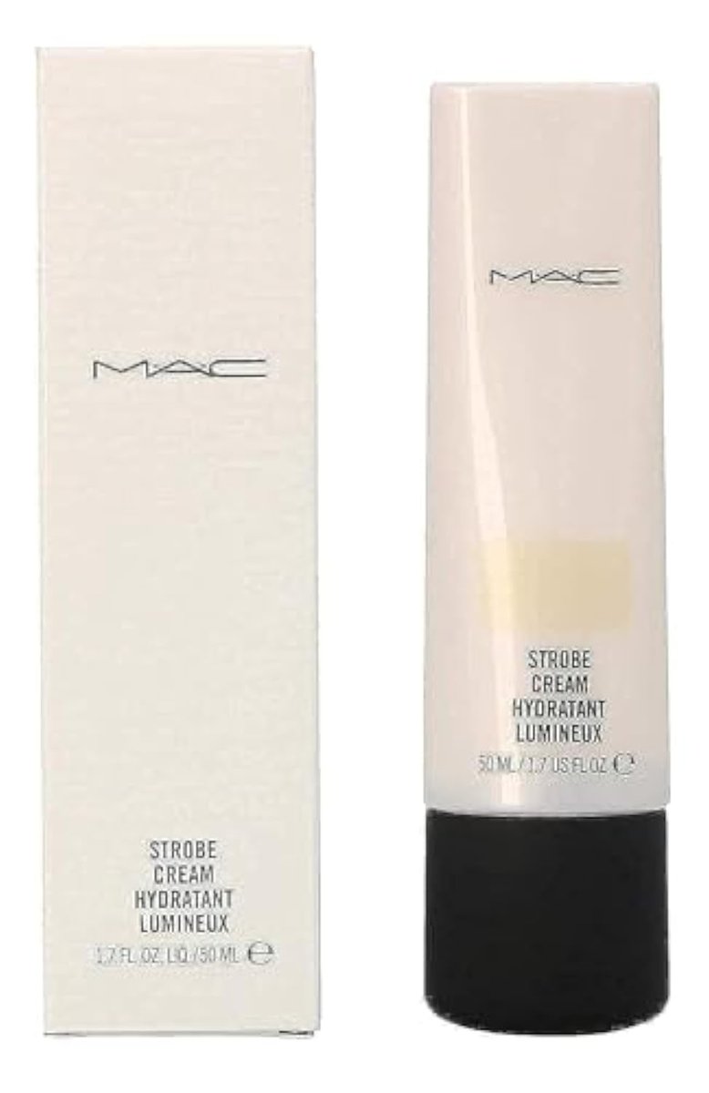 MAC Strobe Cream Goldlite - Illuminating Moisturizer for Radiant Skin (1.7 oz) Avelisse