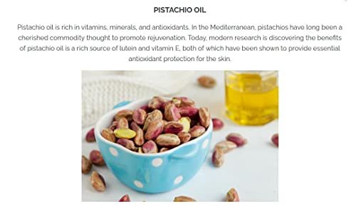 Pistaché Skincare Pistachio Oil Whipped Body Butter Cream – Rich Moisturizer for Dry Skin with Vitamin E & Antioxidant Protection, 8 oz Avelisse