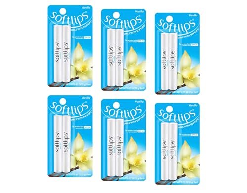 Softlips Lip Balm Protectant SPF 20, Vanilla (Pack of 12 Sticks) - görsel 2