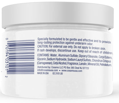 Tussy Cream Deodorant Original Fresh Spice 1.7 oz – Long-Lasting Odor Protection, Smooth Cream Formula, Gentle Underarm Care for Men & Women Avelisse
