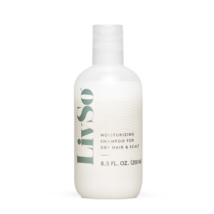 LivSo Moisturizing Scalp Shampoo - 8.5 Fl Oz - Naturally Derived Formula for Dry Hair & Scalp Avelisse