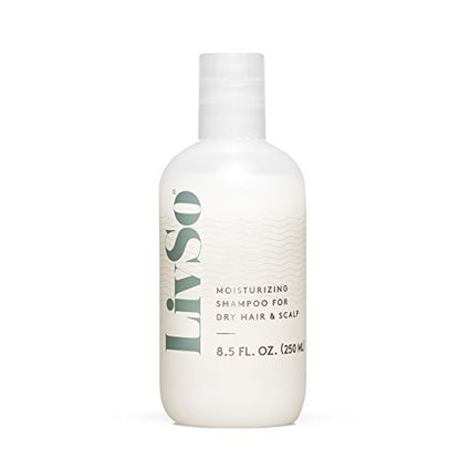 LivSo Moisturizing Scalp Shampoo - 8.5 Fl Oz - Naturally Derived Formula for Dry Hair & Scalp Avelisse