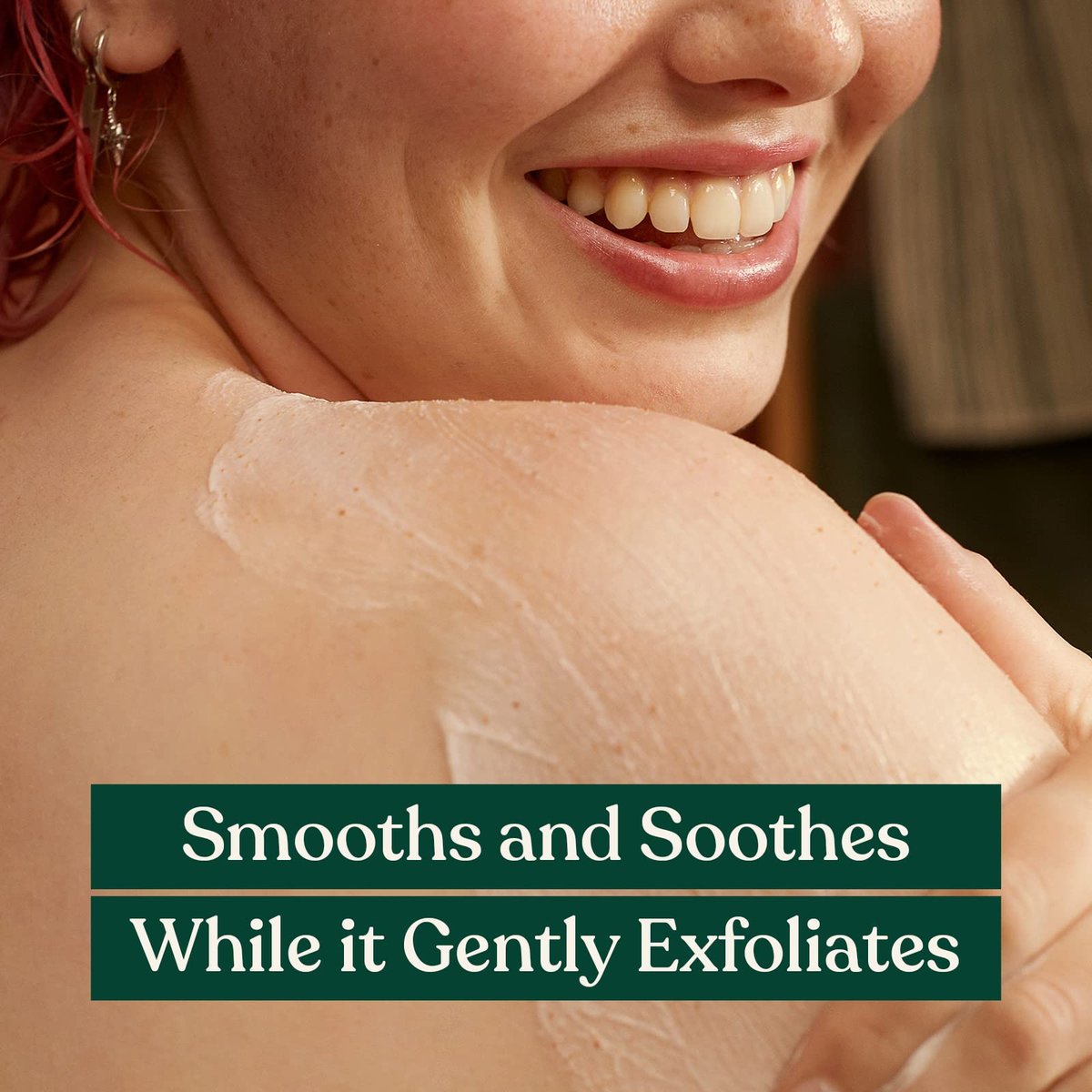 The Body Shop Almond Milk Gentle Exfoliating Cream Body Scrub – Soothing Exfoliation for Sensitive Skin – Vegan – 8.6 oz - görsel 3