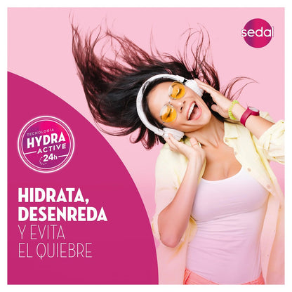 Sedal Hidratacion Anti Nudos Styling Cream 300 ml - Detangling & Moisturizing Hair Cream