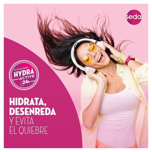 Sedal Hidratacion Anti Nudos Styling Cream 300 ml - Detangling & Moisturizing Hair Cream - görsel 9