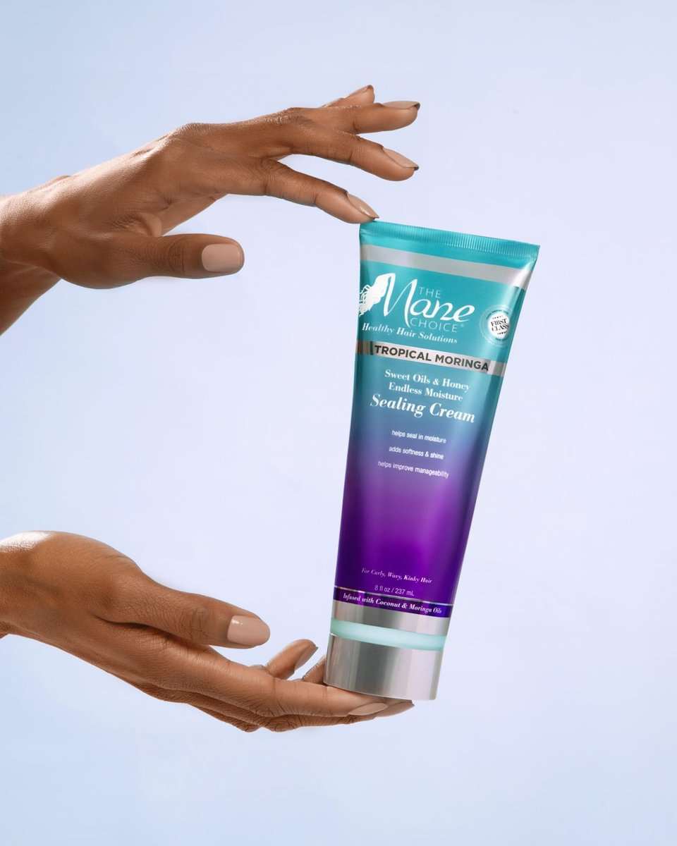 The Mane Choice Tropical Moringa Sweet Oil & Honey Endless Moisture Sealing Cream - 8 oz Avelisse