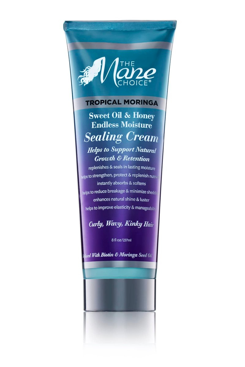 The Mane Choice Tropical Moringa Sweet Oil & Honey Endless Moisture Sealing Cream - 8 oz Avelisse
