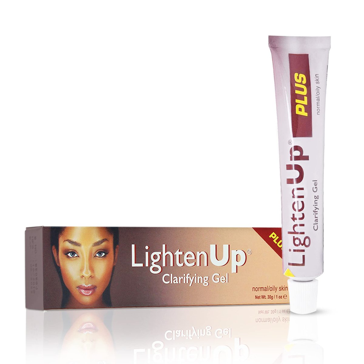Lighten-Up Plus Clarifying Gel - Brightening Cream for Knuckles, Elbows, Hands, Armpits with Alpha Arbutin & Tamarind Extract - 1 fl oz / 30 ml Avelisse