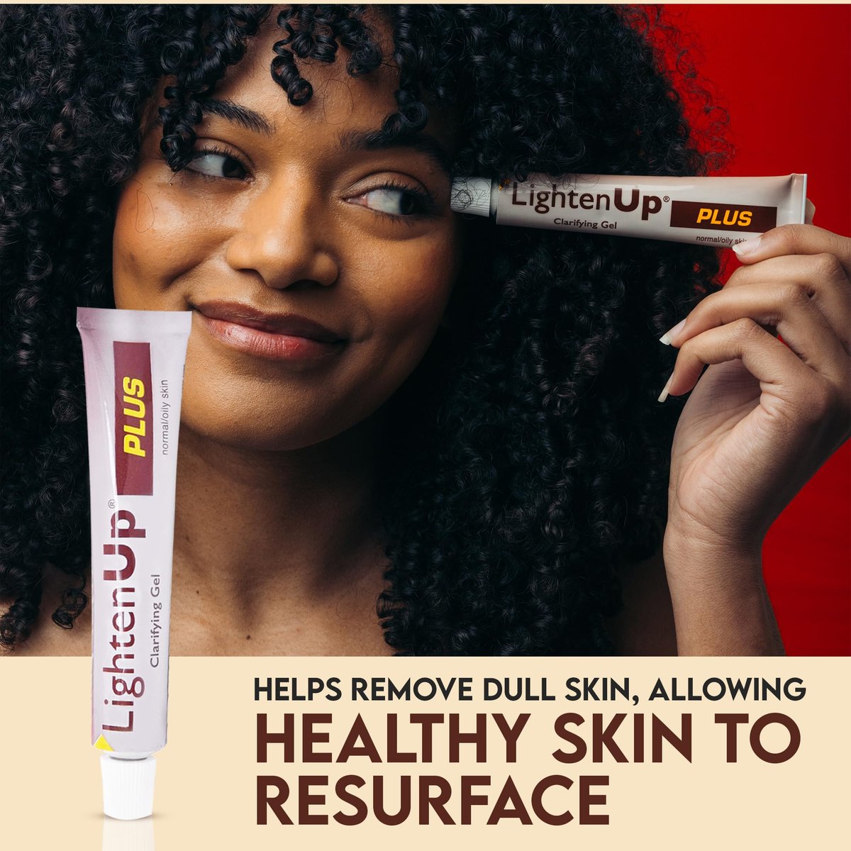Lighten-Up Plus Clarifying Gel - Brightening Cream for Knuckles, Elbows, Hands, Armpits with Alpha Arbutin & Tamarind Extract - 1 fl oz / 30 ml Avelisse