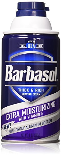 Barbasol Extra Moisturizing Shaving Cream with Vitamin E, 10 oz. (Pack of 2) - görsel 1
