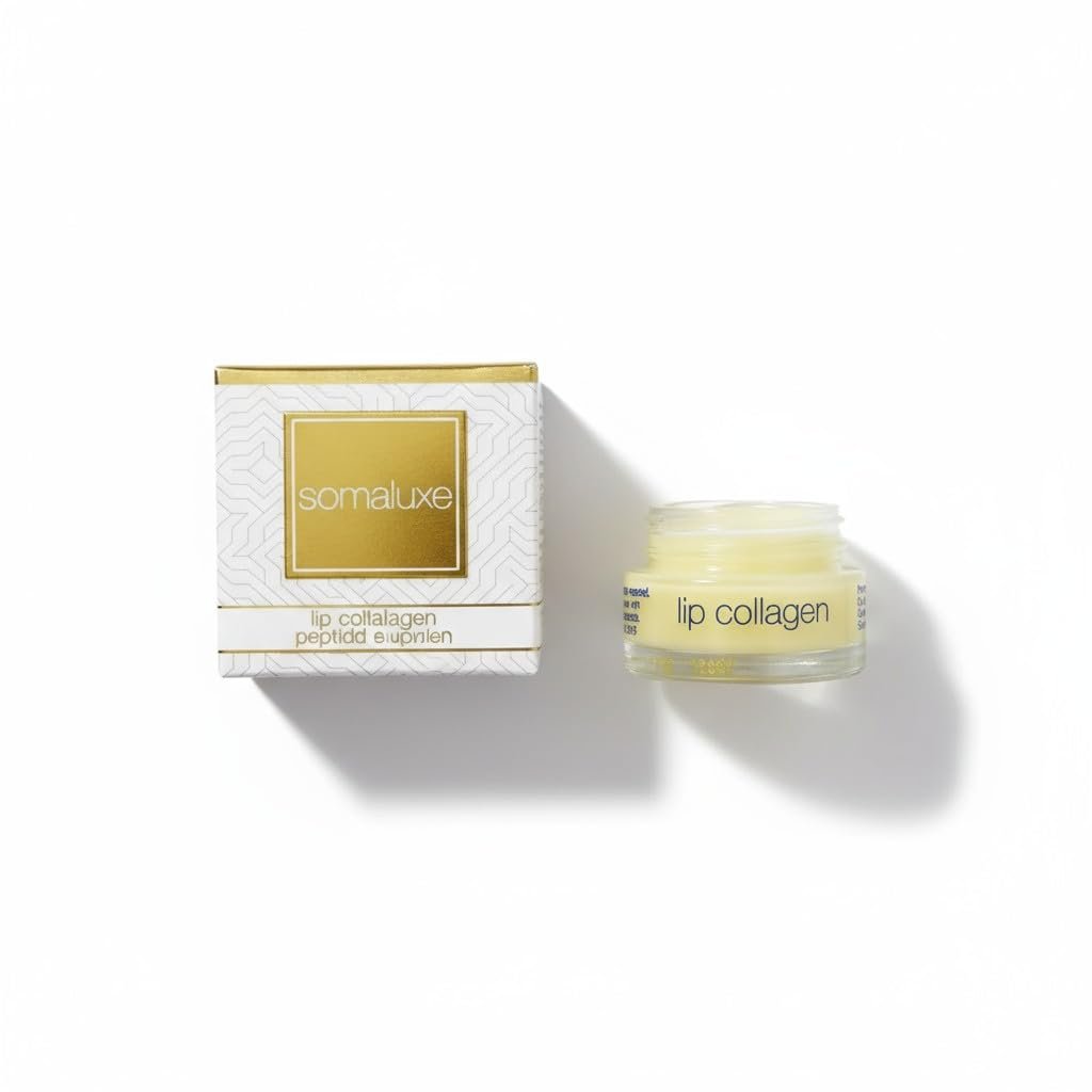 Somaluxe Lip Collagen + Peptide Complex – Hydrating Lip Balm, 0.25 oz (7.4 ml) Avelisse