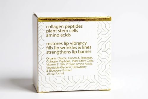 Somaluxe Lip Collagen + Peptide Complex – Hydrating Lip Balm, 0.25 oz (7.4 ml) Avelisse