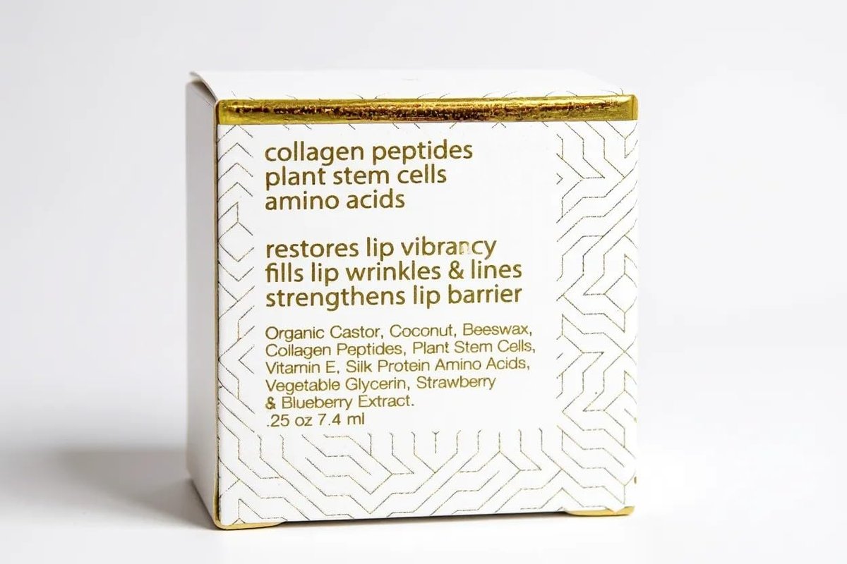 Somaluxe Lip Collagen + Peptide Complex – Hydrating Lip Balm, 0.25 oz (7.4 ml) Avelisse