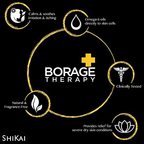 Shikai Borage Therapy Moisturizing Shampoo for Dry, Itchy Scalp - 8 oz - görsel 10