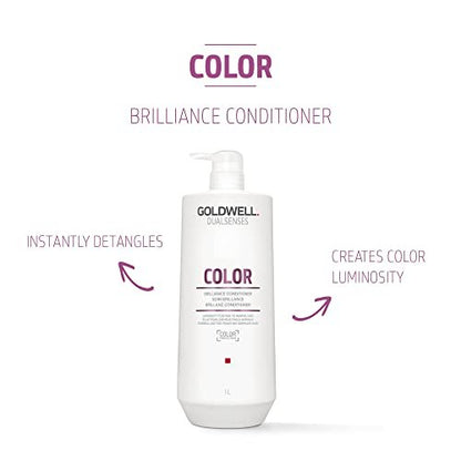 Goldwell Dualsenses Color Brilliance Conditioner 1L – 33.8 fl oz Avelisse