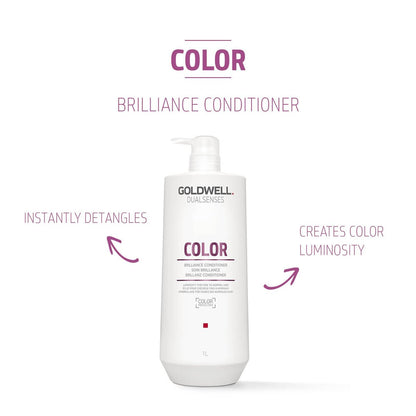 Goldwell Dualsenses Color Brilliance Conditioner 1L – 33.8 fl oz Avelisse