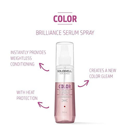 Goldwell Dualsenses Color Brilliance Serum Spray – 150ml (5 Fl Oz) – Protect & Shine for Color-Treated Hair Avelisse