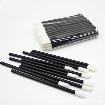 200-Piece Disposable Lip Brushes Set – GoWorth Nylon Lip Gloss Wands for Precision Makeup Application