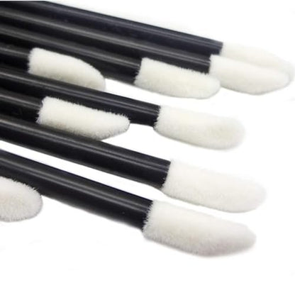 200-Piece Disposable Lip Brushes Set – GoWorth Nylon Lip Gloss Wands for Precision Makeup Application