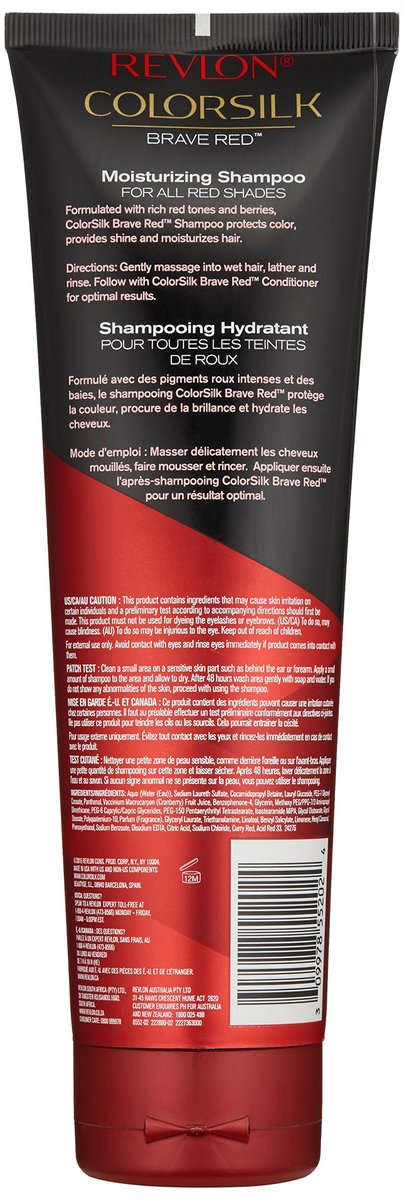 Revlon Colorsilk Care Shampoo for Red Hair, 8.45 Fl Oz – Color-Safe Sulfate-Free Formula - görsel 3