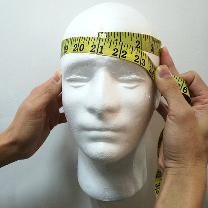 LIAMTU Male Wig Display Mannequin Head Stand – Styrofoam Foam White, 1 Pack Avelisse
