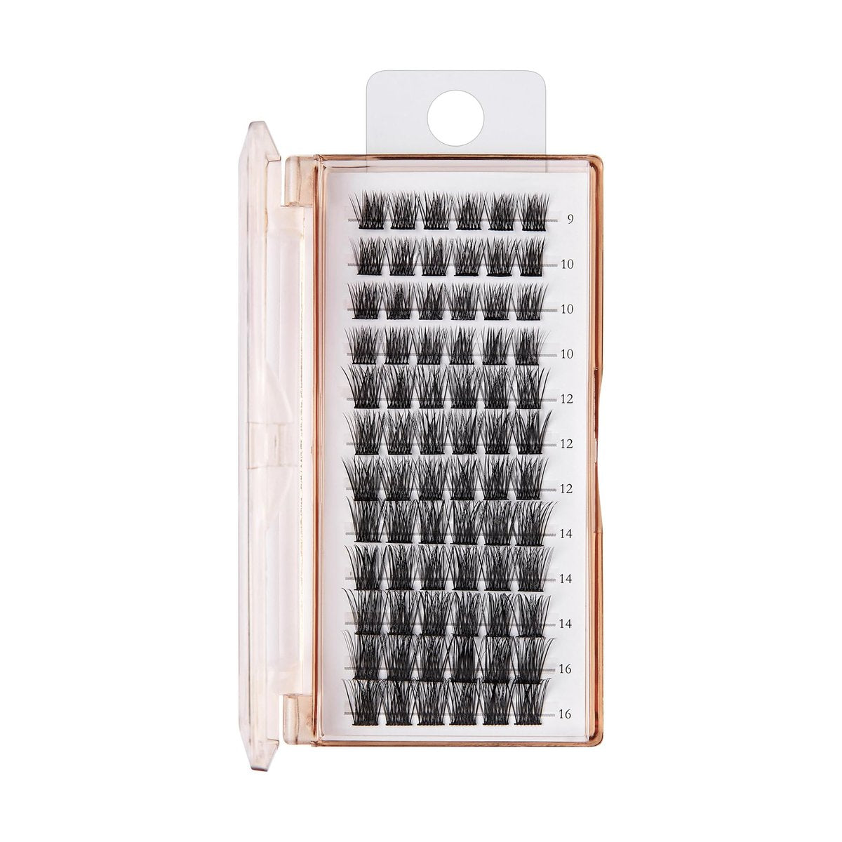 BeBlinky False Eyelashes Lash Extension Kit 03 - 72 Voluminous Clusters (9mm-16mm), Easy to Apply & Remove, No Damage - görsel 11