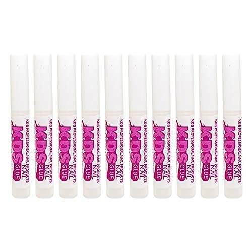 KDS Nail Tip Glue - Super Bond Adhesive for Acrylic Nails, 10-Pack (0.07 oz Each) - görsel 2