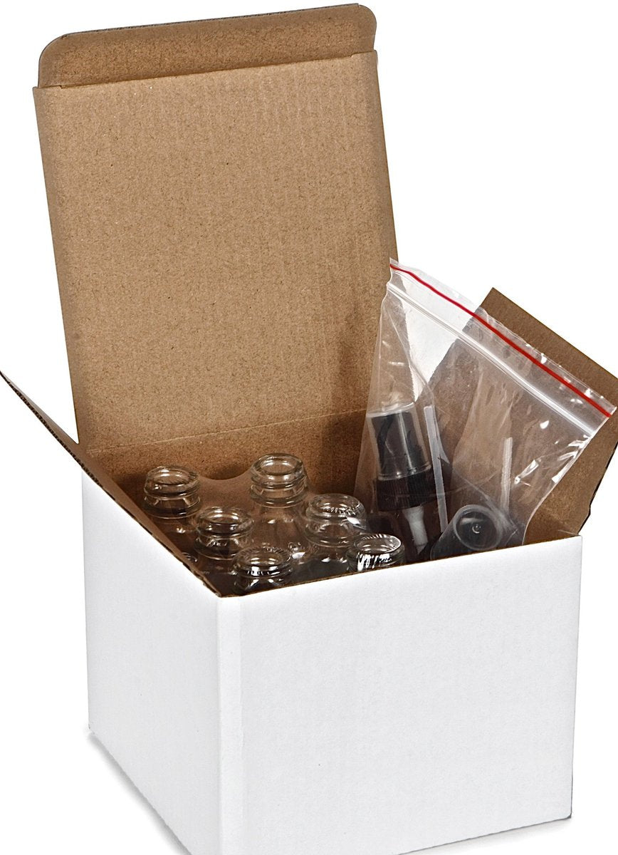 Vivaplex 6-Pack 2 oz Clear Glass Spray Bottles with Black Fine Mist Sprayers - Refillable Travel Size - görsel 7