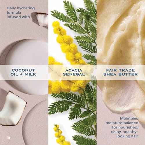 Shea Moisture Daily Hydrating Conditioner with Virgin Coconut Oil, Sulfate-Free, 13 oz - For All Hair Types - görsel 11