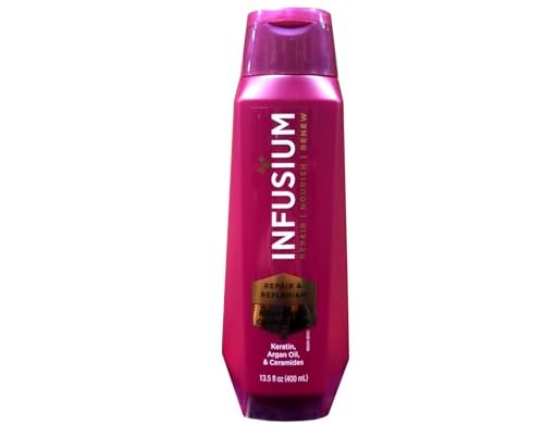Infusium Moisturize & Replenish Shampoo and Conditioner Set - 13.5 oz Each, Restore Dry Hair Avelisse