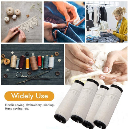 YUNAI 5-Pack Replacement Cotton Threads for Epilator Hair Removal | 2.4 oz Spools