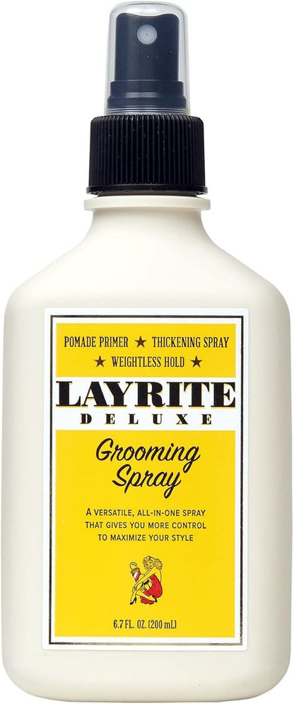 Layrite Grooming Spray - 6.7 oz - Firm Hold, High Shine Finishing Spray for Men Avelisse