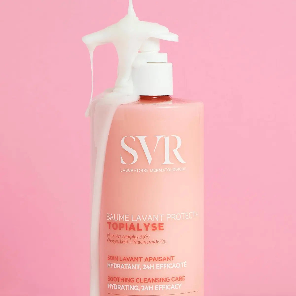 SVR Topialyse Cleansing Balm for Dry, Itchy & Sensitive Skin – Fragrance-Free Soothing Face & Body Wash with Niacinamide, 13.5 fl. oz. Avelisse