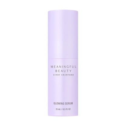 Meaningful Beauty Glowing Serum – Lightweight Anti-Aging Face Serum with Melon Leaf Stem Cell & Vitamin C for Women, 0.5 oz Avelisse