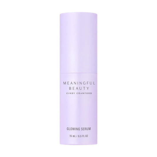 Meaningful Beauty Glowing Serum – Lightweight Anti-Aging Face Serum with Melon Leaf Stem Cell & Vitamin C for Women, 0.5 oz Avelisse