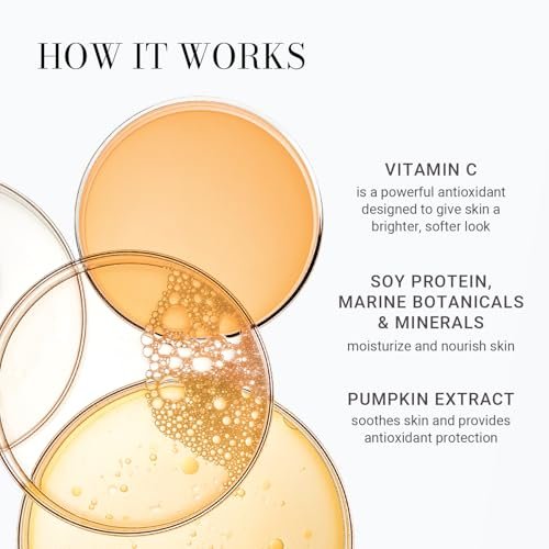 Meaningful Beauty Glowing Serum – Lightweight Anti-Aging Face Serum with Melon Leaf Stem Cell & Vitamin C for Women, 0.5 oz Avelisse