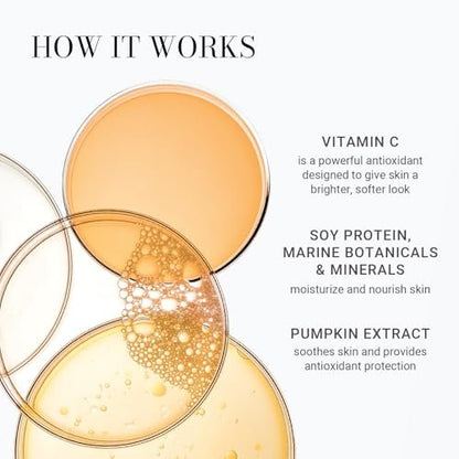 Meaningful Beauty Glowing Serum – Lightweight Anti-Aging Face Serum with Melon Leaf Stem Cell & Vitamin C for Women, 0.5 oz Avelisse