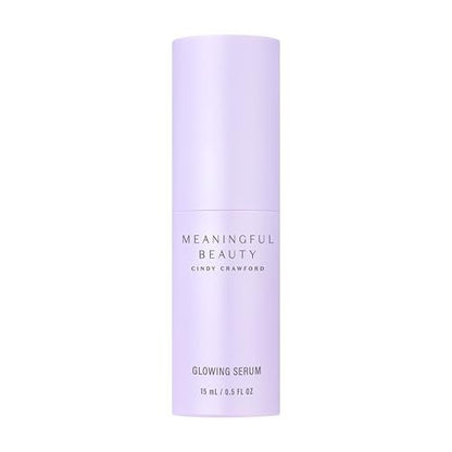 Meaningful Beauty Glowing Serum – Lightweight Anti-Aging Face Serum with Melon Leaf Stem Cell & Vitamin C for Women, 0.5 oz Avelisse