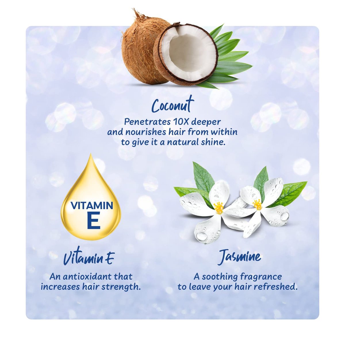 Parachute Advansed Jasmine Coconut Hair Oil - 500ml (16.91 Fl Oz) for Nourished, Silky Hair - görsel 5