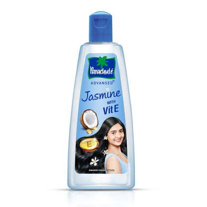 Parachute Advansed Jasmine Coconut Hair Oil - 500ml (16.91 Fl Oz) for Nourished, Silky Hair
